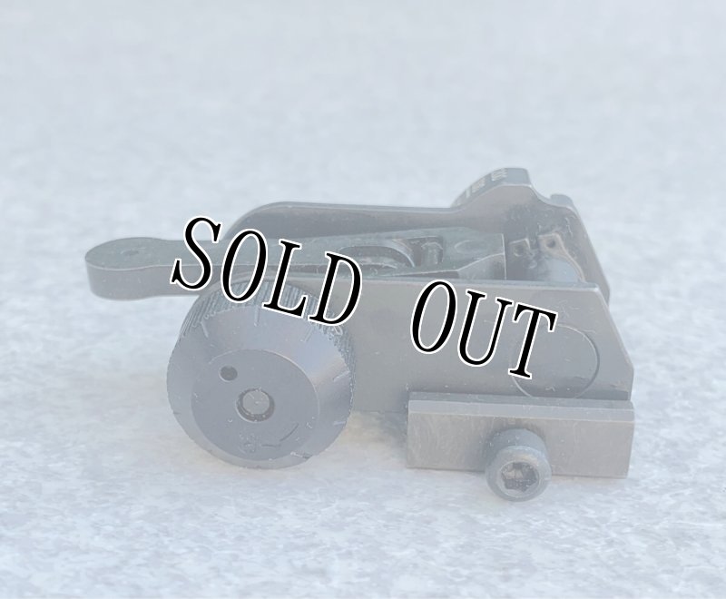 画像8: 米軍実物 MATECH M4 M16 BUIS フリップアップ リアサイト (8)