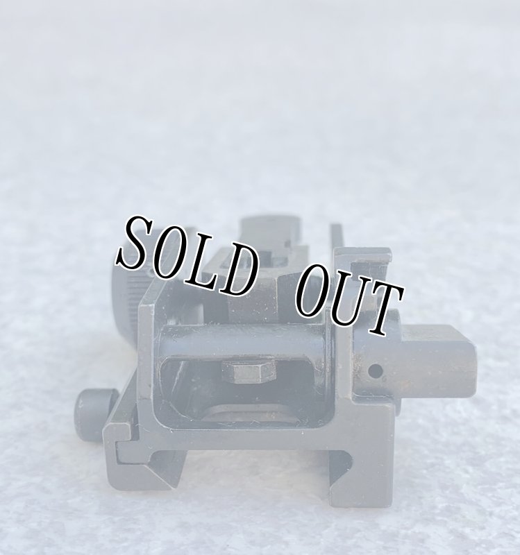 画像7: 米軍実物 MATECH M4 M16 BUIS フリップアップ リアサイト (7)