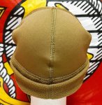 画像3: 米軍実物　MARINES　フリースキャップ　コヨーテ　SMALL-MEDIUM　 (3)