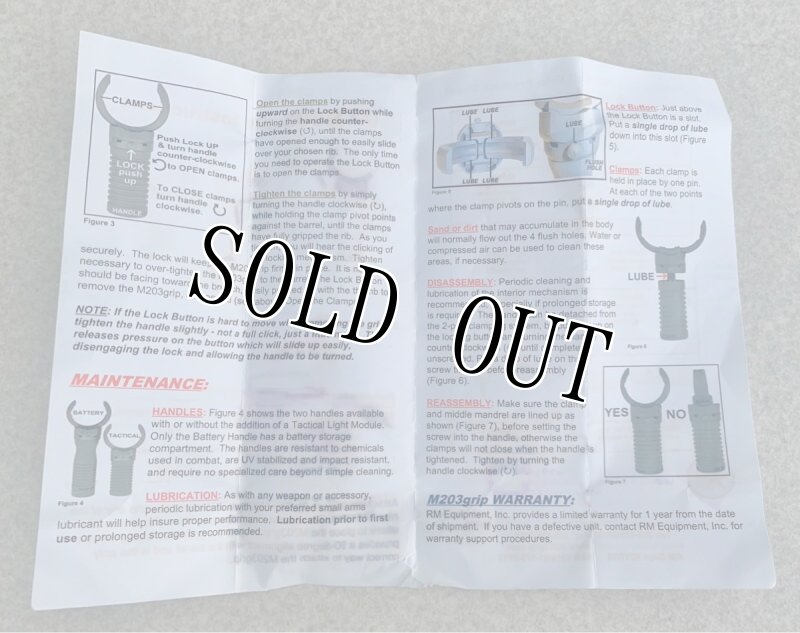 画像13: 米軍実物  M203 用 フォアグリップ AOR DEVGRU SEAL M4  MARSOC RM EQUIPMENT 40mm (13)