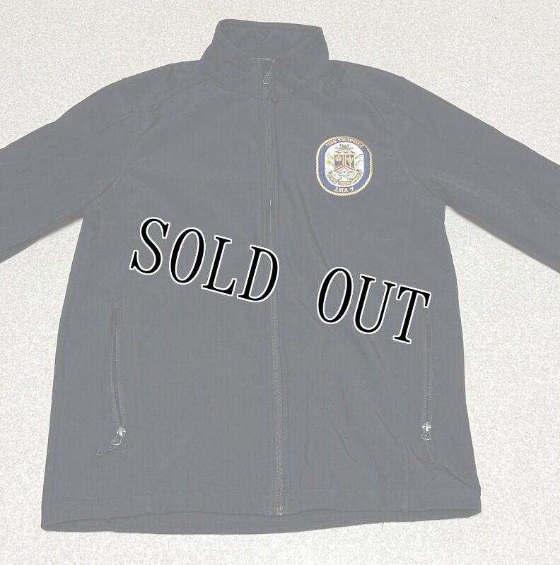 画像2: 米軍放出品 USS TRIOLI トリポリ LHA7 刺繍 ジャケット SMALL (2)