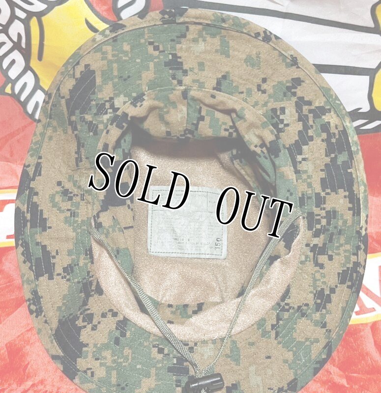 画像5: 米軍実物 ウッドランドマーパットブーニーハット X LARGE (5)