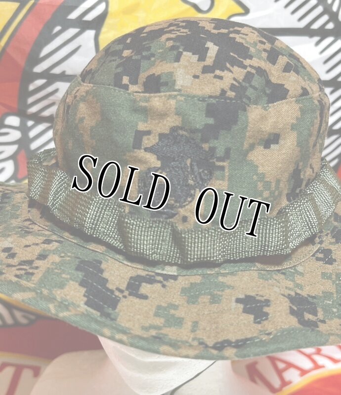 画像2: 米軍実物 ウッドランドマーパットブーニーハット X LARGE (2)