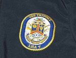 画像3: 米軍放出品 USS TRIOLI トリポリ LHA7 刺繍 ジャケット SMALL (3)