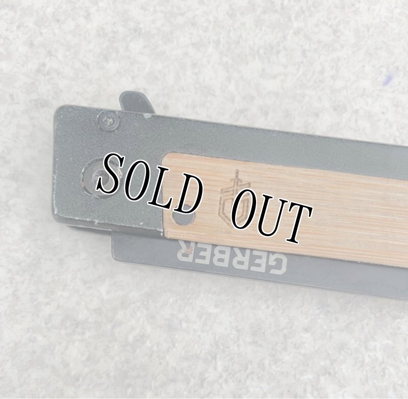 画像6: 米軍放出品 GERBER クワドゥラント フリッパー バンブー QUADRANT  (6)