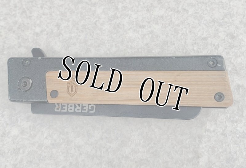 画像3: 米軍放出品 GERBER クワドゥラント フリッパー バンブー QUADRANT  (3)