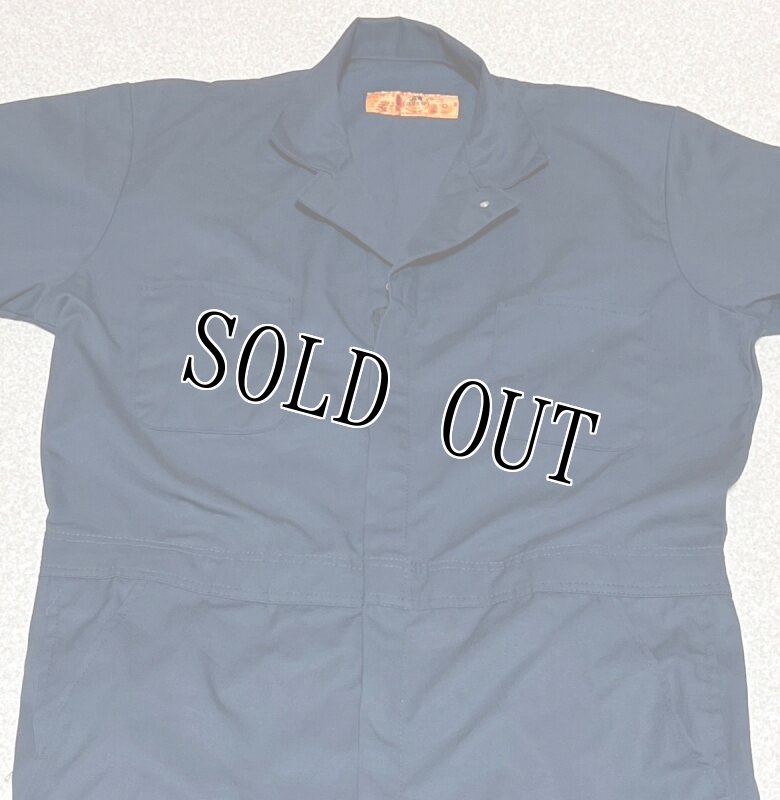 画像2: 米軍実物 RED KAP　カバーオール　紺　44LONG (2)