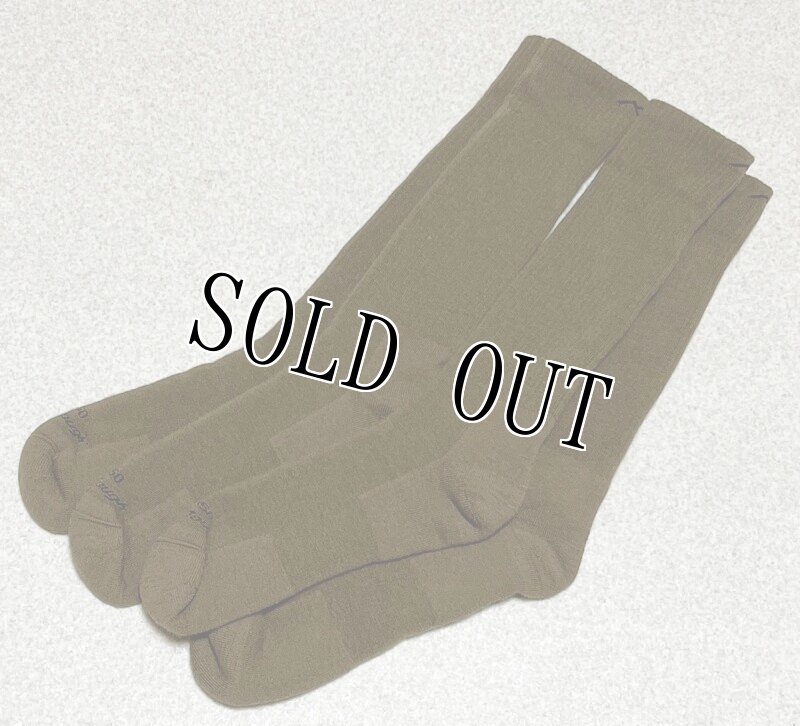 画像2: 海兵隊実物 ブーツ ソックス 2P コヨーテ LARGE (2)