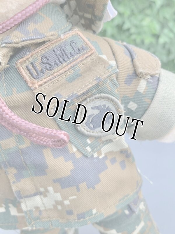 画像8: 米軍放出品 USMC 海兵隊 ミリタリー ベアー レディー (8)