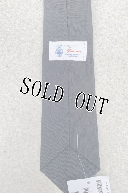 画像4: 米軍実物 DPSC by SKILCRAFT US NAVY ARMY ネクタイ (4)