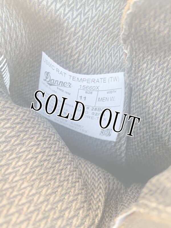 画像9: 米軍実物 DANNER USMC RAT TEMP FT 15660X GORE-TEX ブーツ 11 w (9)