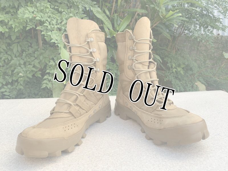 画像1: 米軍隊実物 DANNER TROPICIAL   8 COYOTE HOT  52121 ダナーミリタリーブーツ (1)