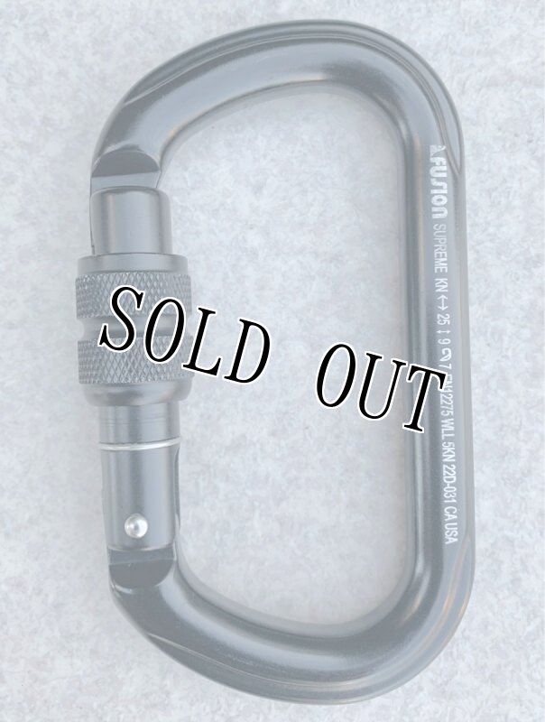 画像2: 米軍放出品 米軍放出品 FUSION スプリーム スクリューゲート カラビナ (2)