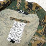 画像3: 米軍放出品　MALTERRA Coverall,Flvers,Men's ウッドランドピクセル カバーオール MEDIUM (3)