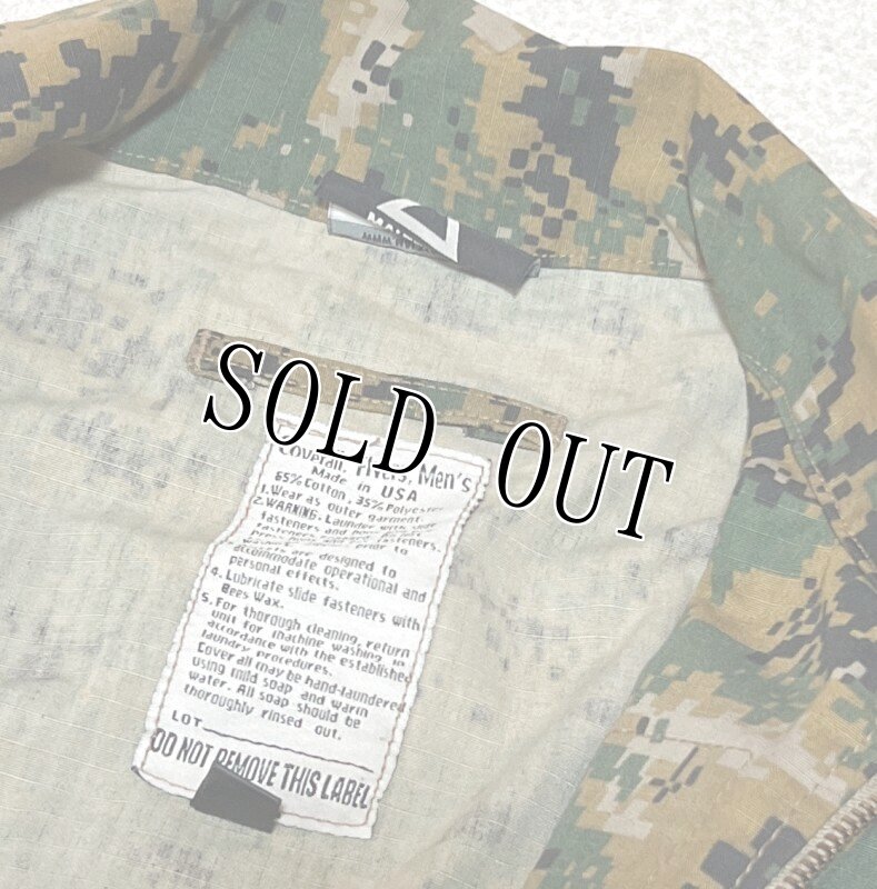 画像3: 米軍放出品　MALTERRA Coverall,Flvers,Men's ウッドランドピクセル カバーオール MEDIUM (3)