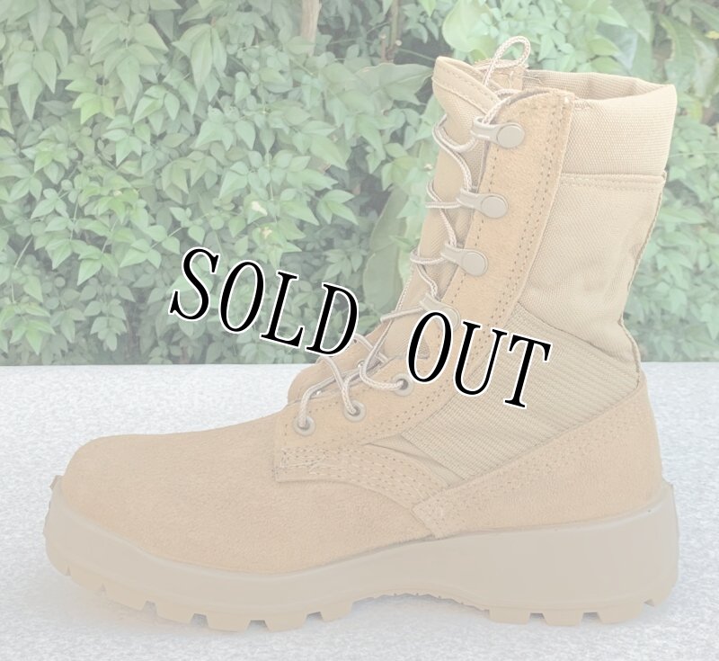 画像5: 米海兵隊実物 Billeville FAFSTC デザートマーパットブーツ 8.5 WF (5)