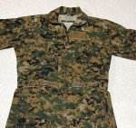 画像2: 米軍放出品　MALTERRA Coverall,Flvers,Men's ウッドランドピクセル カバーオール MEDIUM (2)