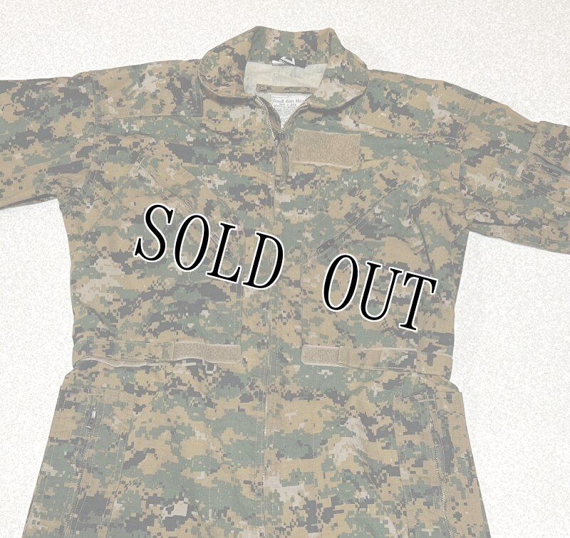 画像2: 米軍放出品　MALTERRA Coverall,Flvers,Men's ウッドランドピクセル カバーオール MEDIUM (2)