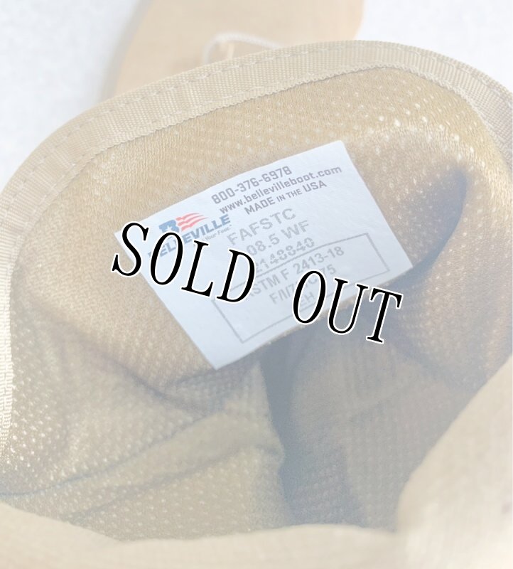 画像10: 米海兵隊実物 Billeville FAFSTC デザートマーパットブーツ 8.5 WF (10)