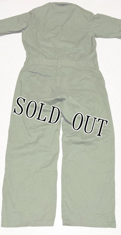 画像5: 米軍実物 カバーオール/つなぎ 42S OD (5)