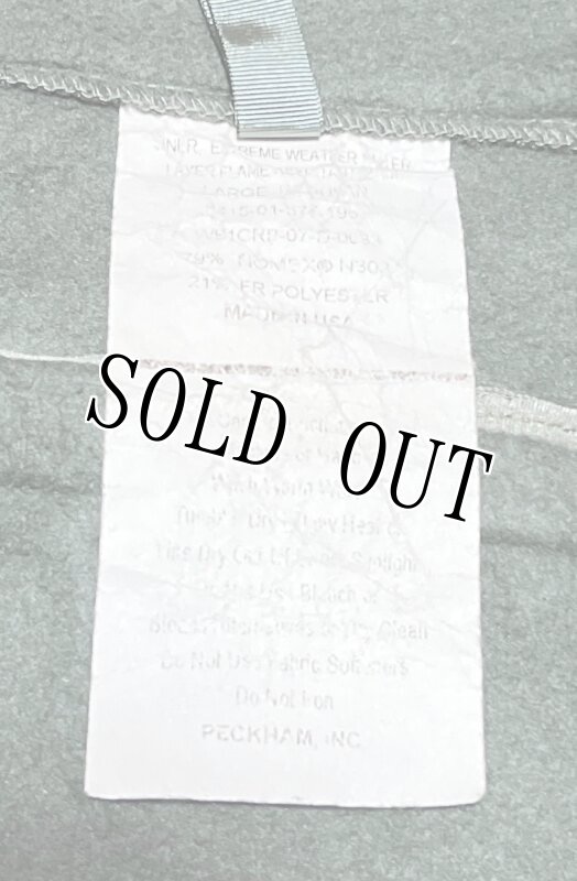 画像6: 米軍実物 LINER, EXTREME WEATHER OUTER LAYER FLAME RESISTANT  フリースライナー　L-R (6)