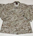 画像2: 米軍実物,USMC,デザートマーパットジャケット/パンツ　MEDIUM-SHORT (2)