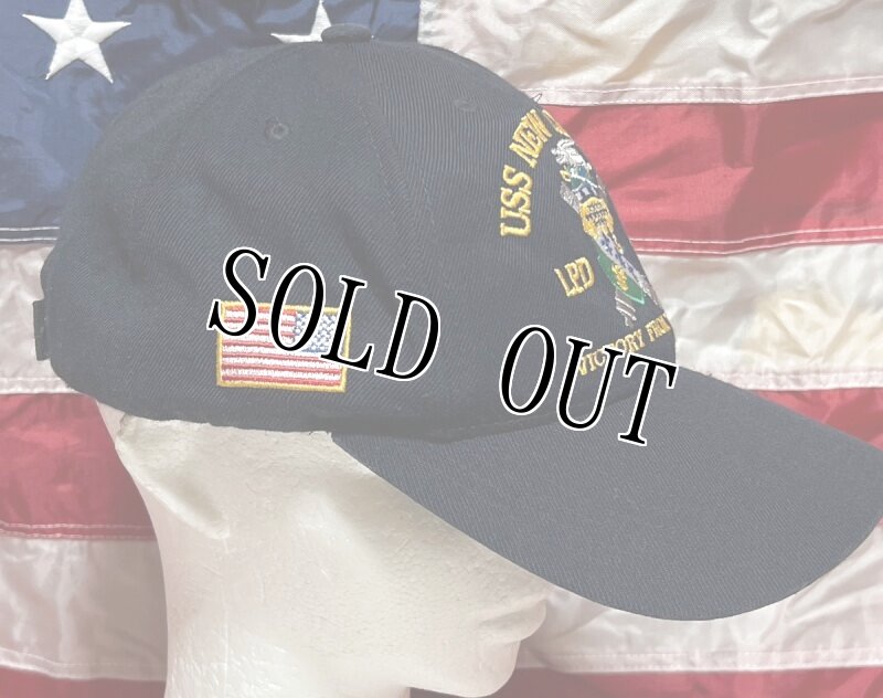 画像5: 米軍放出品　USS NEW ORLEANS LPD-18　キャップ　 (5)