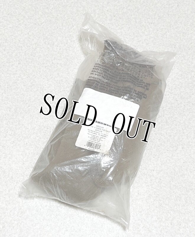 画像2: 海兵隊実物 ブーツ ソックス 2P コヨーテ MEDIUM (2)