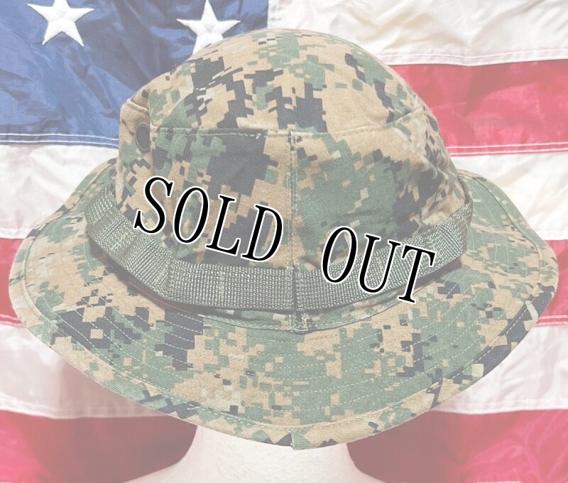 画像4: 米軍実物 ウッドランドマーパットブーニーハット　X LARGE (4)
