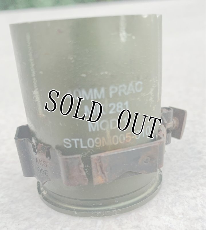 画像8: 米軍実物 40mmグレネード弾 8個セット リンク付 使用済 安全品 (8)