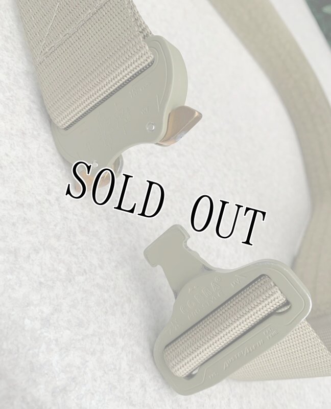 画像7: 米軍放出品 U.S.A CONDOR COBRAバックル　ベルト　TAN (7)