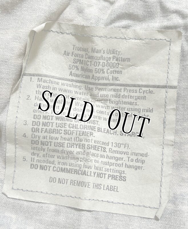 画像6: 米軍実物,USAF US AIR FORCE　ABUパンツ　30S (6)