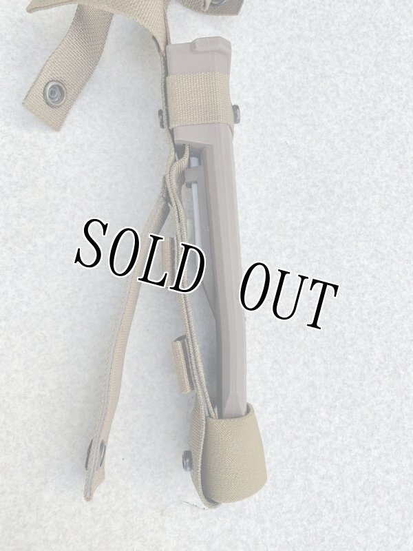 画像2: 海兵隊実物 オンタリオン M10 銃剣 バヨネットシース コヨーテ (2)