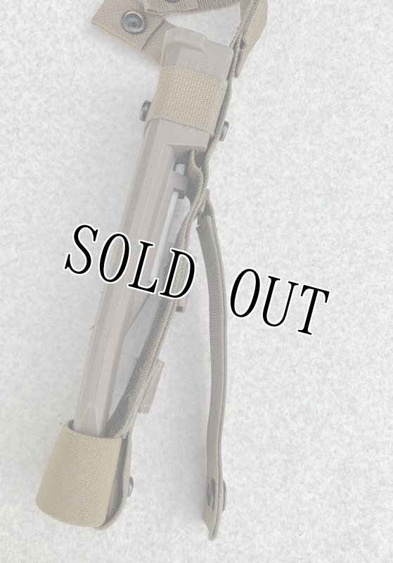 画像4: 海兵隊実物 オンタリオン M10 銃剣 バヨネットシース コヨーテ (4)