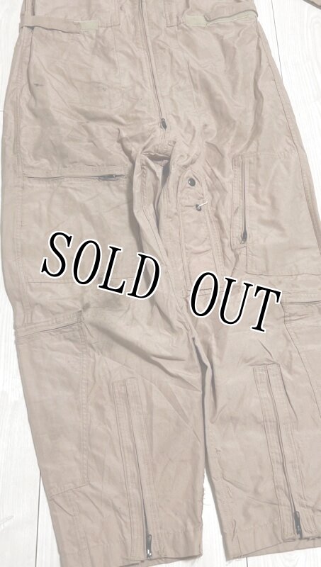 画像4: 米軍実物 CWU27/P　フライトスーツ　タン　44R (4)