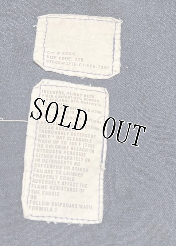 画像7: 米海軍実物 TROUSERS,FLIGHT DECK 32R (7)