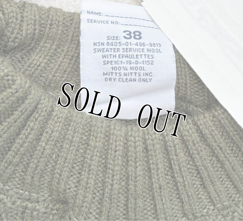 画像8: 米軍実物 USMC コマンドセーター　38 (8)