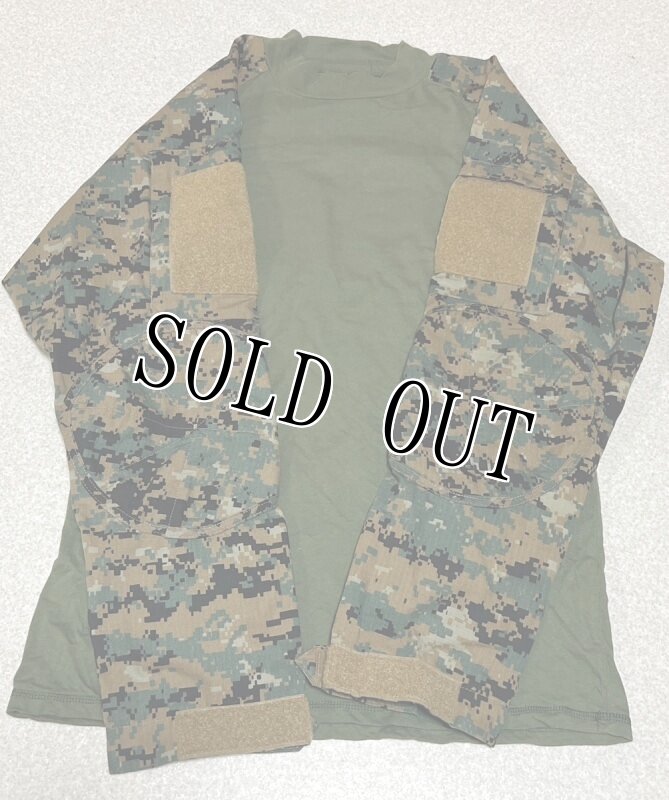 画像2: 米軍放出品 TRU-SPEC ウッドランドマーパット コンバットシャツ L-R (2)