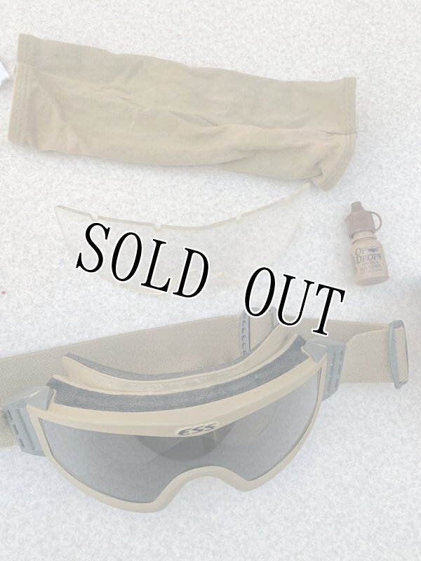 画像10: 米軍実物　ESS　ゴーグル　コヨーテ (10)