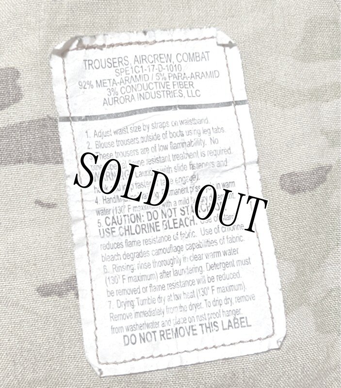 画像6: 米軍実物 TROUSERS,AIRCREW,COMBAT エアクルーコンバットパンツ M-R (6)