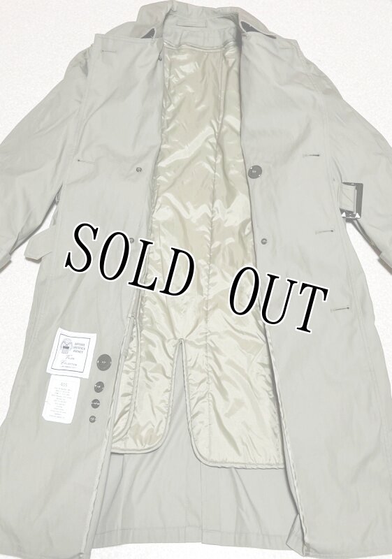 画像2: 米軍実物 海兵隊 ミリタリー トレンチコート 40 S (2)