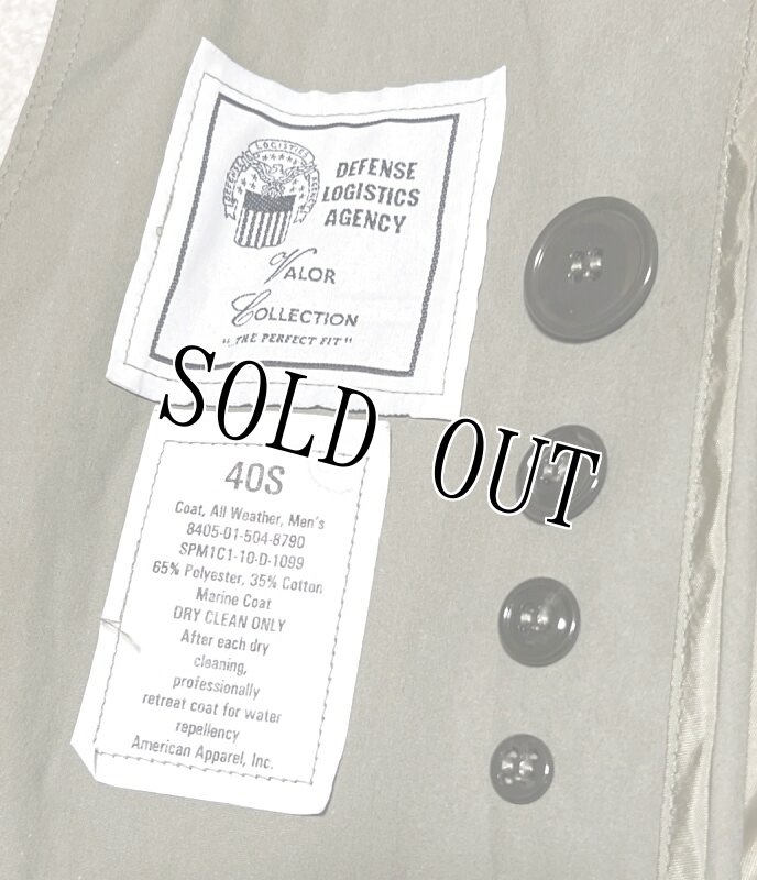 画像3: 米軍実物 海兵隊 ミリタリー トレンチコート 42 S (3)