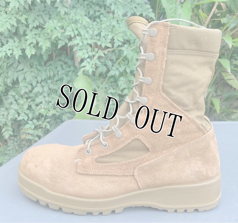 画像2: 米軍実物 BELLEVILLE 550 ST  デザートブーツ  11.5 R (2)