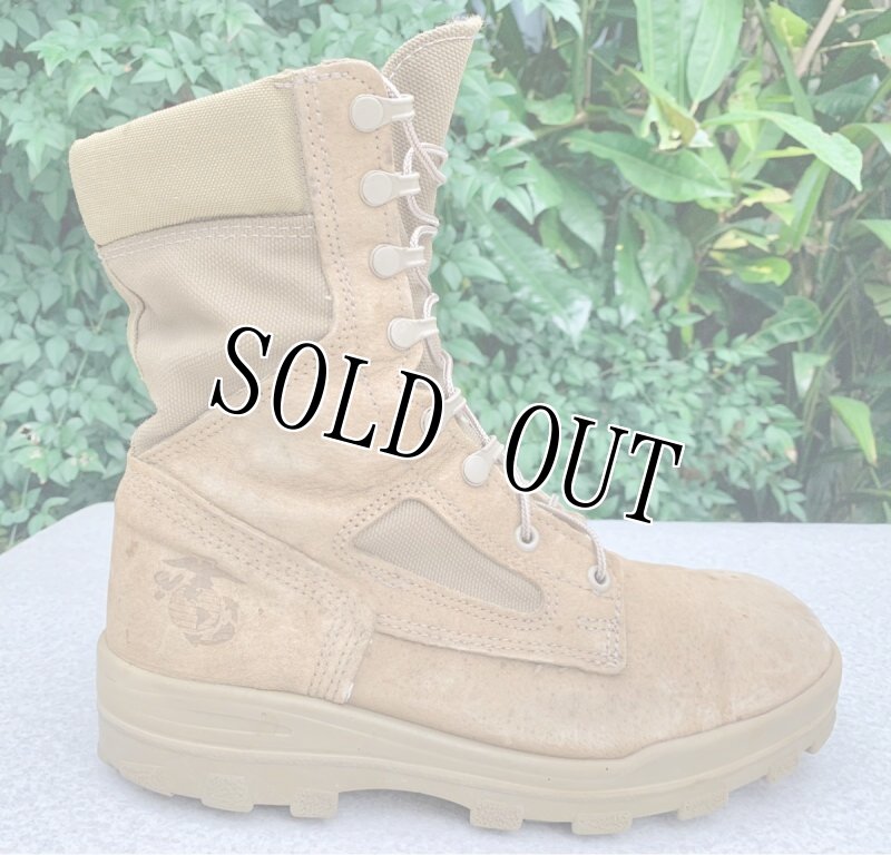 画像2: 海兵隊実物 BATES デザートマーパットブーツ GTX  8 XW  (2)