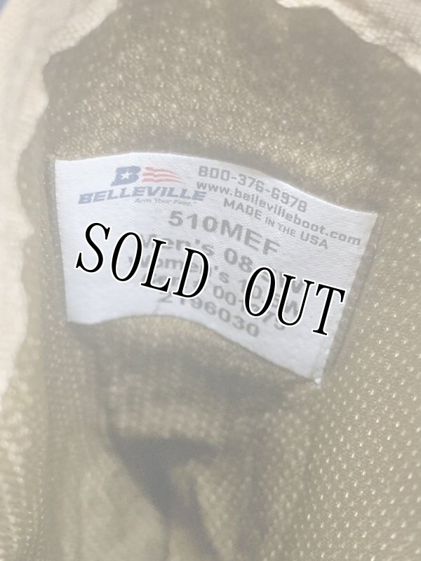 画像10: 米軍実物 BELLEVILLE 510 MEF 海洋遠征軍 ブーツ (10)