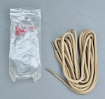 画像2: 米軍放出品 VANGUARD BOOT LACES 72 TAN (2)