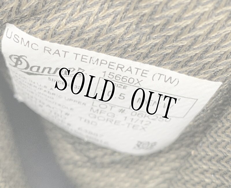 画像10: 米軍実物 DANNER USMC RAT TEMP FT 15660X GORE-TEX ブーツ 10.5W (10)