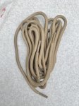 画像2: 米軍放出品 VANGUARD BRICADE QM 80 BOOT LACES 72 TAN 2個セット (2)