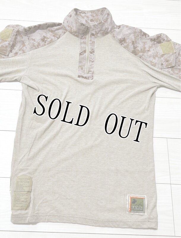 画像2: 米軍実物 FROG デザートマーパットコンバットシャツ M-R (2)