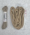 画像5: 米軍放出品 VANGUARD BRICADE QM 80 BOOT LACES 72 TAN 2個セット (5)